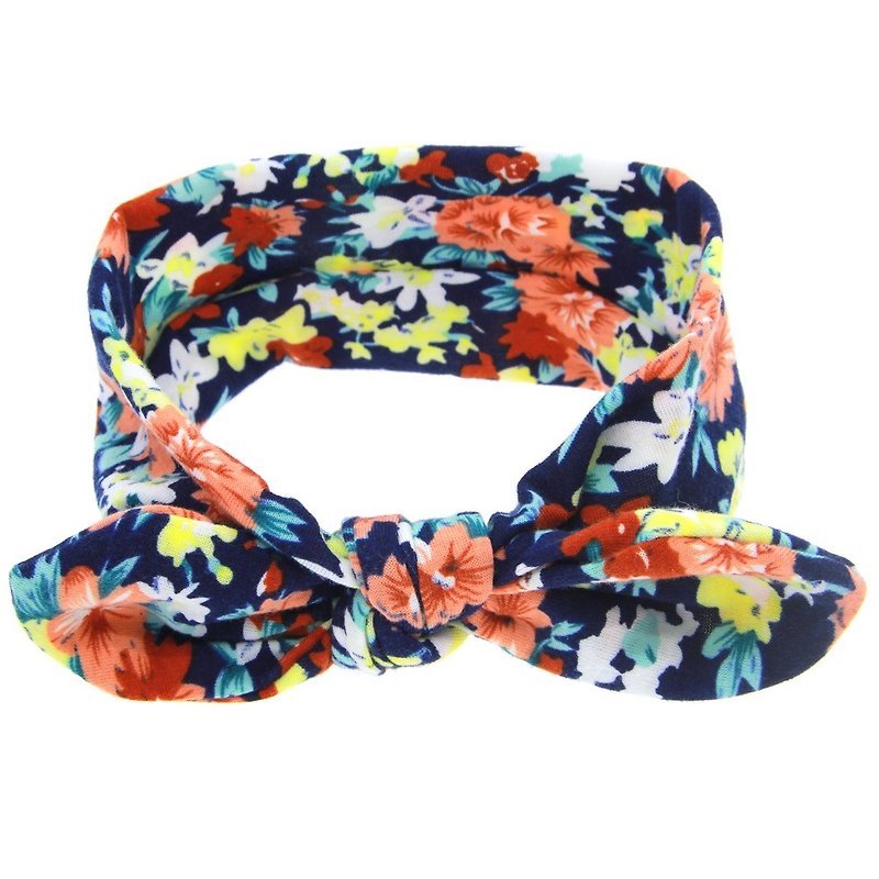 Children's headband with soft cotton print - Baby Hats & Headbands - Polyester 