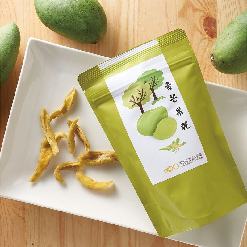 [The 8th mouth] Dried green mango 120g (region of origin limited) - Dried Fruits - Fresh Ingredients 