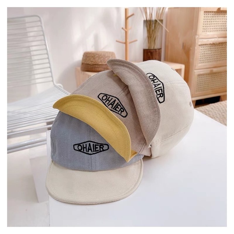 Colorblock Soft Wire Peaked Cap - อื่นๆ - ผ้าฝ้าย/ผ้าลินิน 