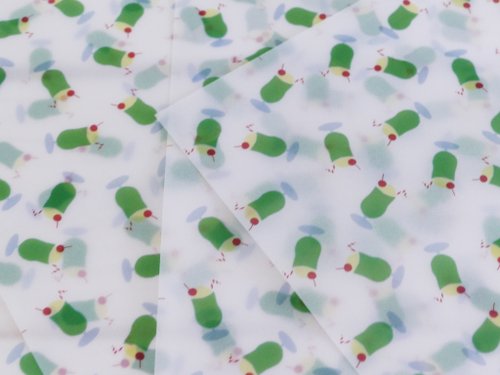 トレーシングペーパー ドリンク5柄1枚ずつセット (5枚入