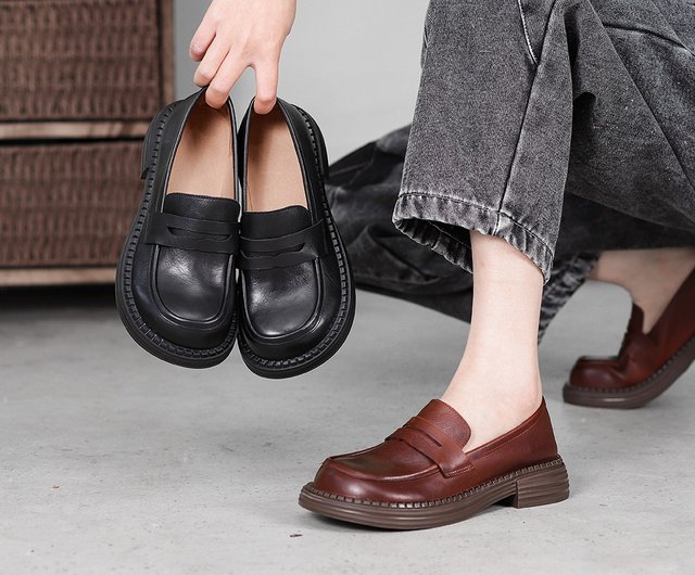 vintage loafers for women