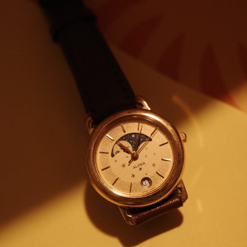 Alpex Moonphase 月相手錶 - 對錶/情侶錶 - 其他金屬 白色