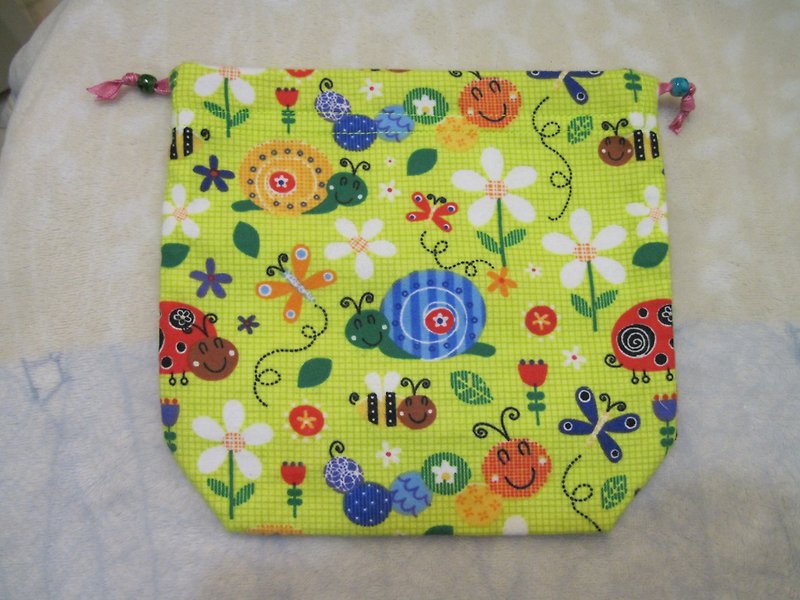 Small Flannel Flannel Fabric in Group F - Toiletry Bags & Pouches - Cotton & Hemp Multicolor