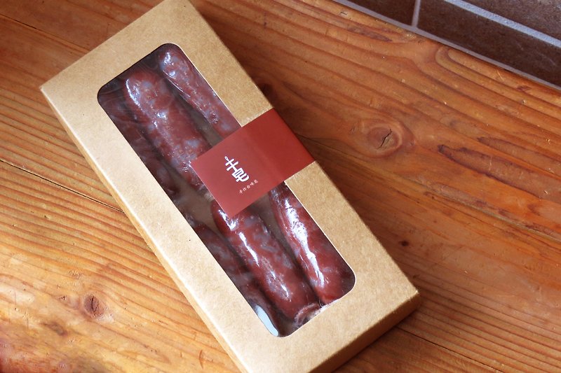 [Sausage String Soap Gift Box] Sausage Soap, Holiday Gifts, Exchange Gifts, Wedding Small Items - สบู่ - สารสกัดไม้ก๊อก สีแดง