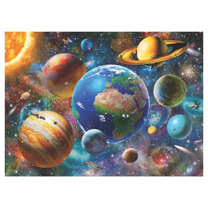 The Solar System/Puzzle - เกมปริศนา - กระดาษ 