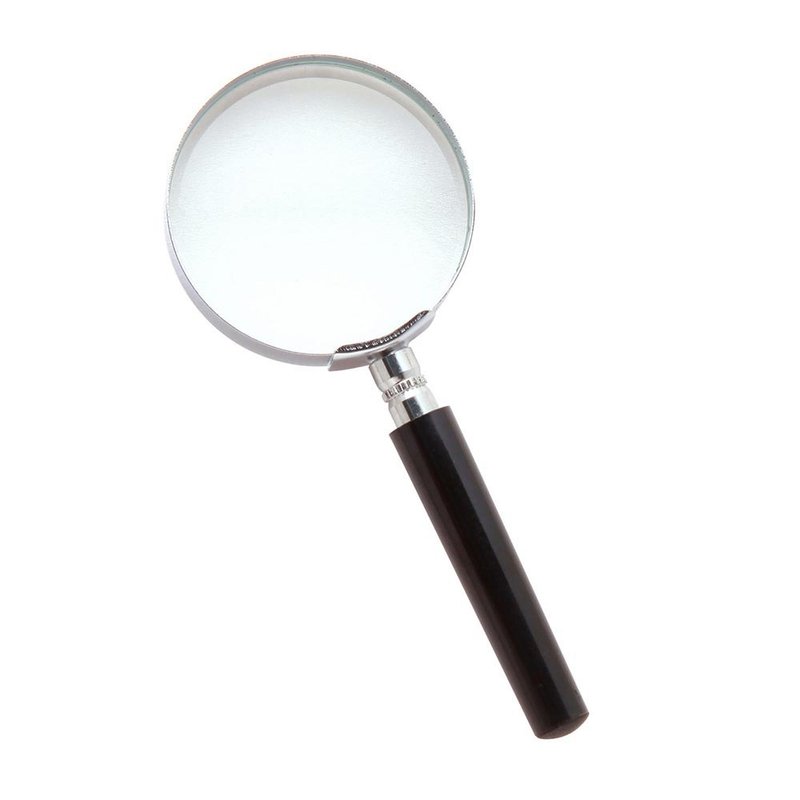 (3入超值組) 2.8x/7.2D/63mm 台灣製手持型電木柄放大鏡【A003】 - 其他書寫用具 - 玻璃 黑色