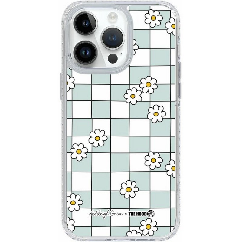 Blue Checkers iPhone 16 Samsung S25 氣墊標準防摔鏡面手機殼 - 手機殼/手機套 - 塑膠 多色