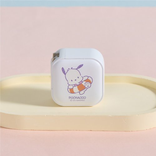 TOYSELECT 三麗鷗男團帕恰狗與山姆企鵝GaN 45W Type-C雙孔充電頭