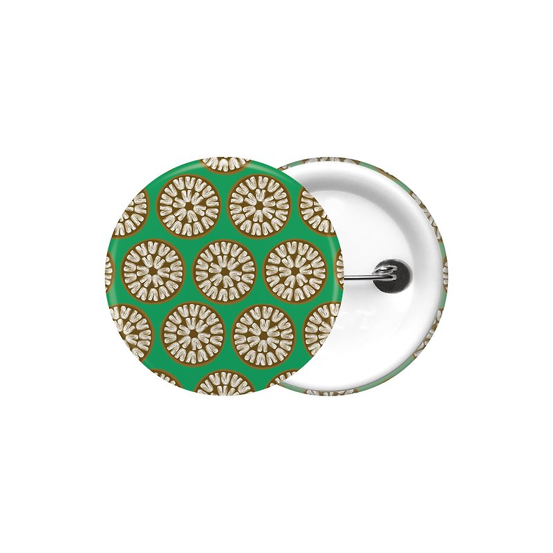 麵線印花徽章 - 徽章/別針 - 其他材質 綠色