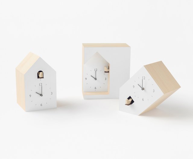 Lemnos Tilt by Nendo Cuckoo Clock - Shop lemnos-taiwan Clocks - Pinkoi