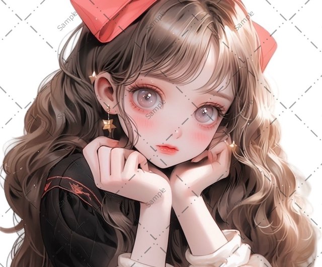 original sticker no.167 人物ステッカーオリジナルステッカー