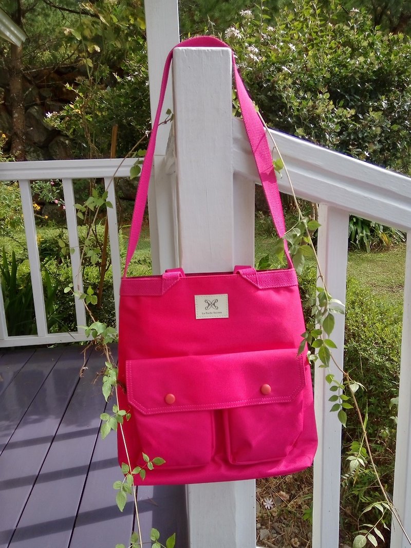 Totes Group & Layer - Smart Inside Bag Organizer - Handbags & Totes - Other Materials Pink