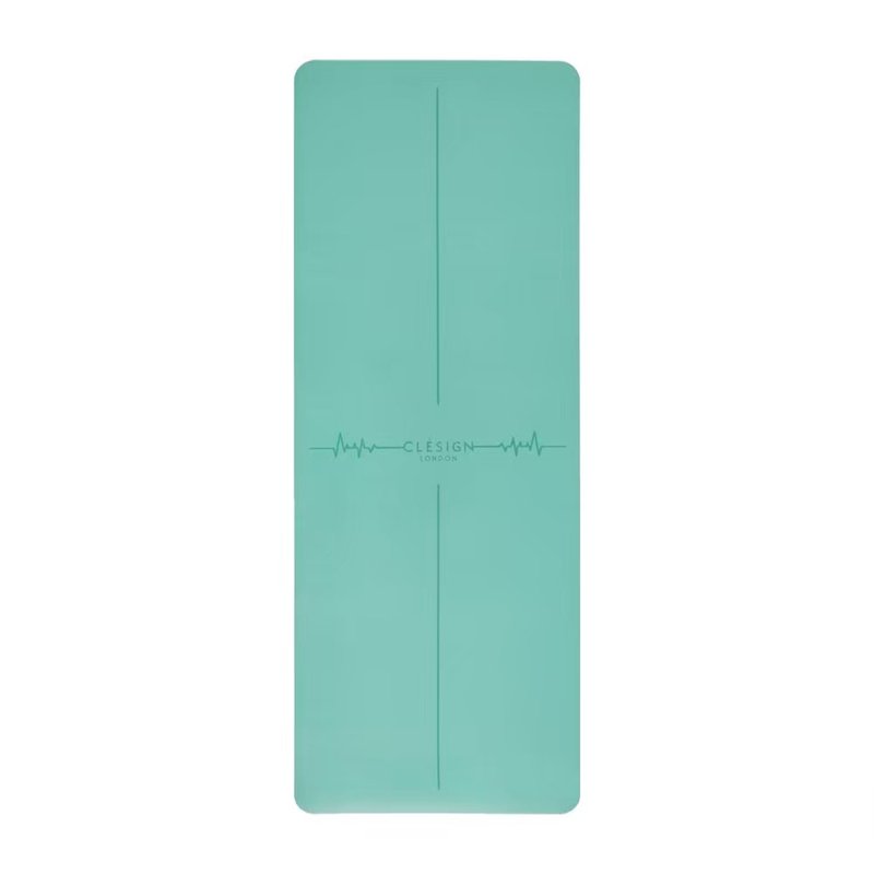 【Clesign】COCO Follow The Heartbeat Mat4.5mm-TidewaterGreen - เสื่อโยคะ - วัสดุอื่นๆ สีเขียว