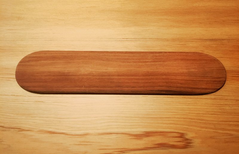 マホガニー材突き板ティートレイ - ランチョンマット - 木製 ブラウン