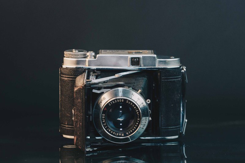 Franka Solida III 80mm f2.9 #120底片相機 - 相機/拍立得/底片相機 - 其他金屬 黑色