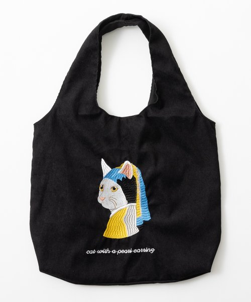 S'AIME◆Jennie コーデュロイ ベルトバックル トートバッグ (XS) S'AIME◇Jennie コーデュロイ ベルトバックル トートバッグ (XS