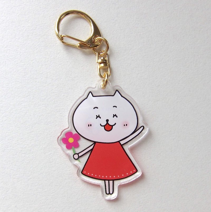 Bear key chain - ที่ห้อยกุญแจ - พลาสติก สึชมพู