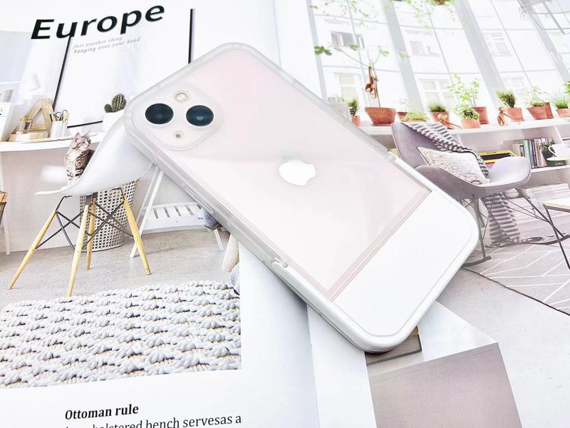 【買一送一】Apple手機殼保護殼 iPhone 13 Pro Max 純色折疊支架 - 手機殼/手機套 - 矽膠 