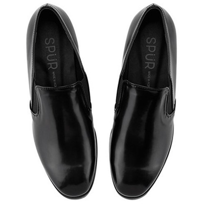 SPUR Modernize loafer LF7024 BLACK - รองเท้าอ็อกฟอร์ดผู้หญิง - วัสดุอื่นๆ 