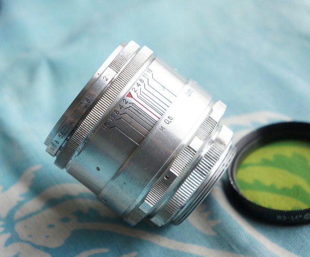 13枚ブレード HELIOS-44 58mm F/2 レンズ 古いM39 ZENITカメラ用