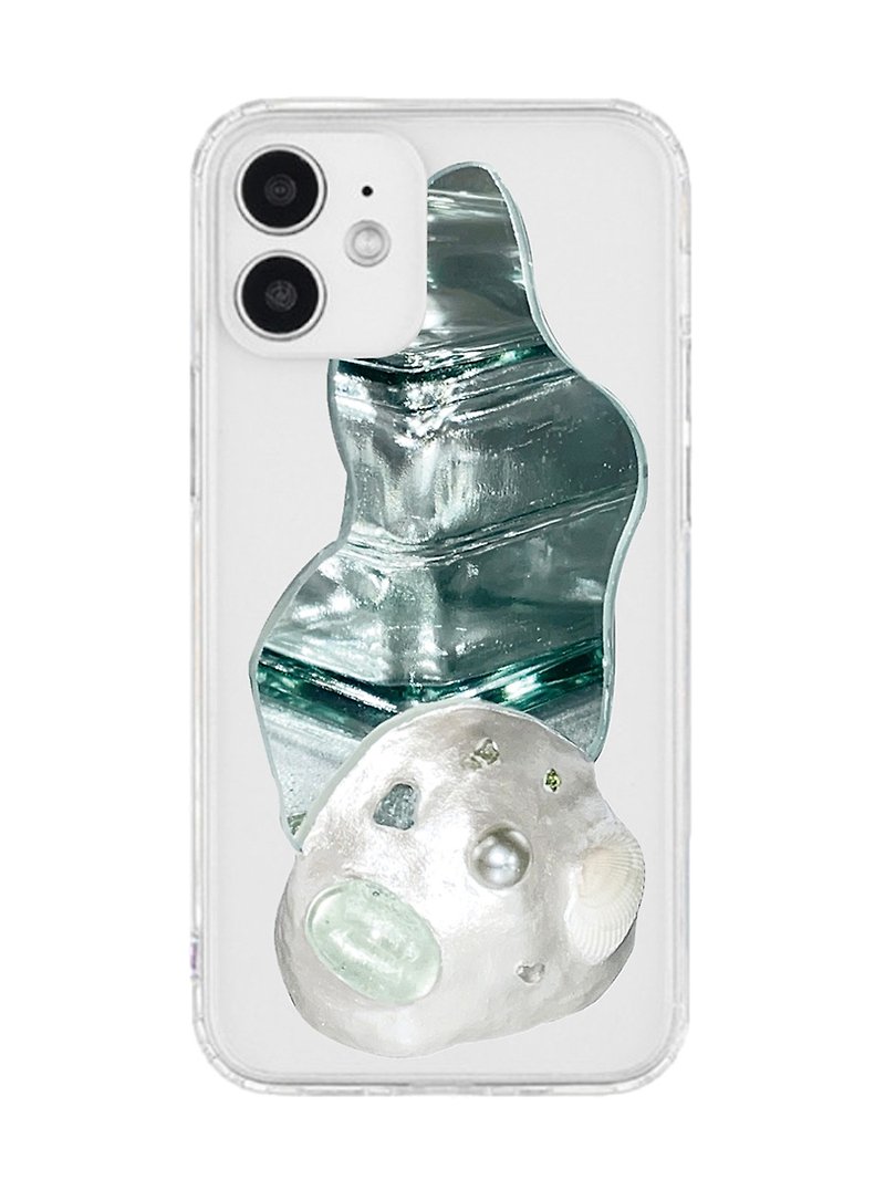 Monument mirror jelly case - Phone Cases - Plastic Transparent