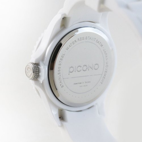 【PICONO】POP Circus Sport Watch - Happy Bird(White) / BA-PP-04