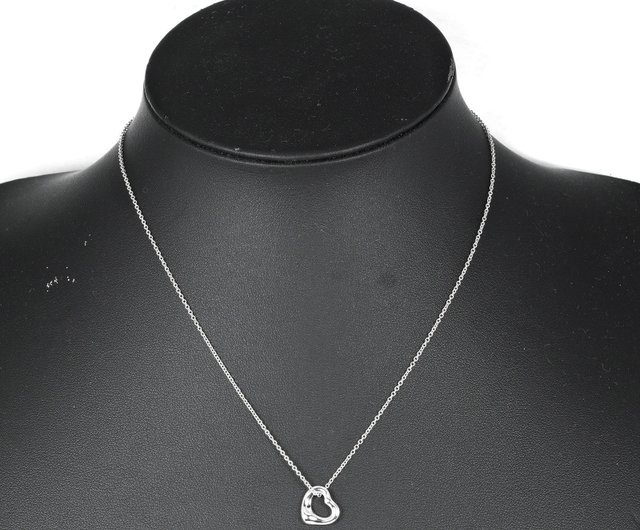 日本直送】ティファニー TIFFANY&Co. オープンハート ネックレス