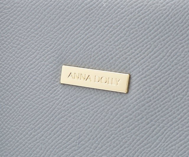 ステッチングトートバッググレー&ホワイト - ショップ ANNA