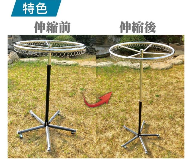 Circle rotating hanger discount stand