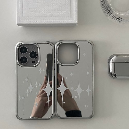 APEEL STUDIO 【Mirror Pro】星羅 iPhone 鏡面磁吸全包防摔保護殼