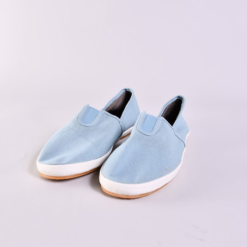 Offer clear casual shoes - BELLE ore blue upper is not obvious small spots - Women's Casual Shoes - Cotton & Hemp Blue