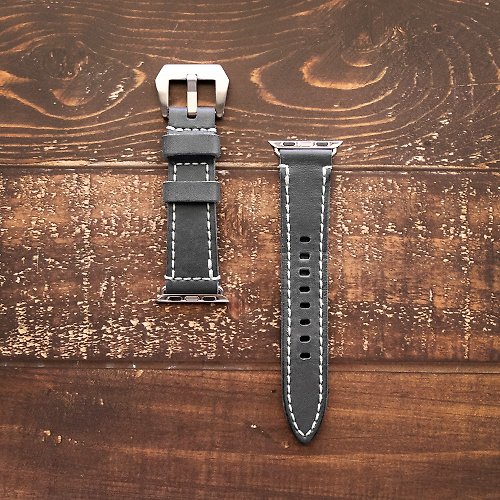 The Lederer Apple Watch 38mm錶帶。手縫皮革材料包。BSP083