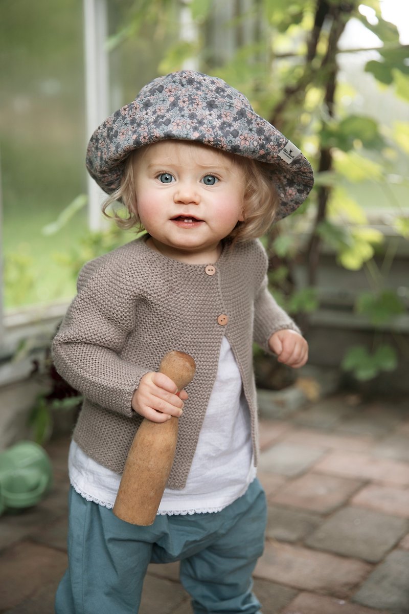 Elodie Details Sun Hat Petite Botanic - หมวก - ผ้าฝ้าย/ผ้าลินิน หลากหลายสี