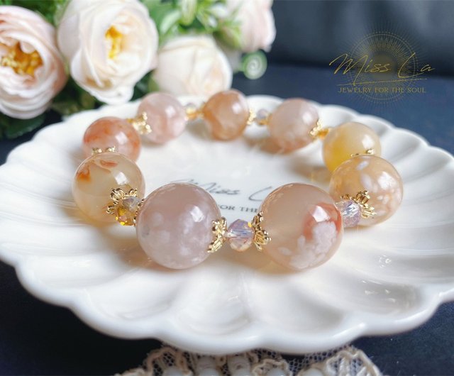 Ruby様 高品質 桜瑪瑙 花 フラワー 天然石 フラワーアゲート 桜瑪瑙