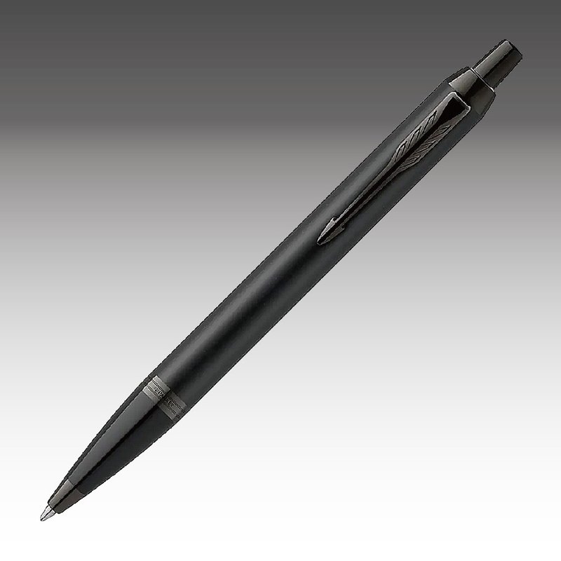 Parker 派克 新IM 特別款理性黑原子筆  免費刻字 - 原子筆/中性筆 - 其他金屬 黑色