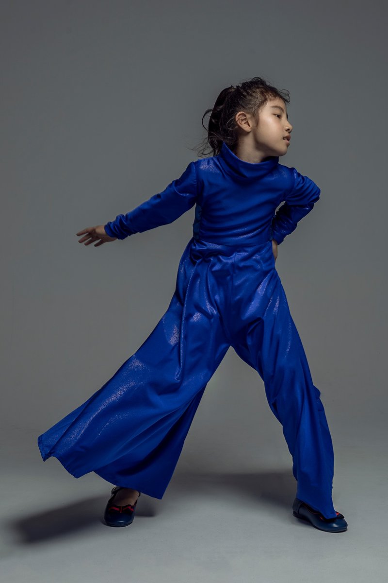 Glitter Jumpsuit with Roll Neck / FW2019 - ชุดเด็ก - วัสดุอื่นๆ 