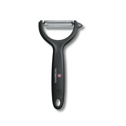 城市視角 VICTORINOX 瑞士維氏 蕃茄和奇異果削皮器 黑 7.6079