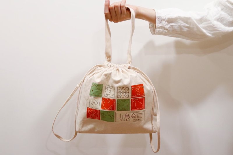 鉄窓花bag - 手提包/手提袋 - 棉．麻 