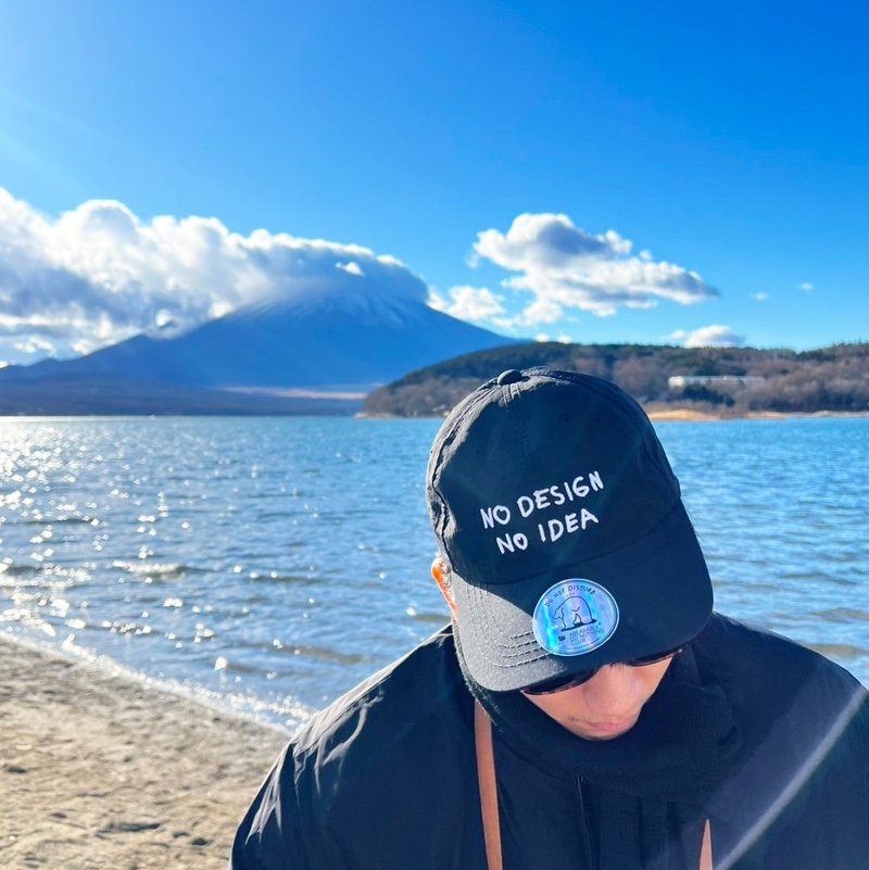NO DESIGN NO IDEA, Nylon Cap (Black) - 帽子 - 尼龍 黑色