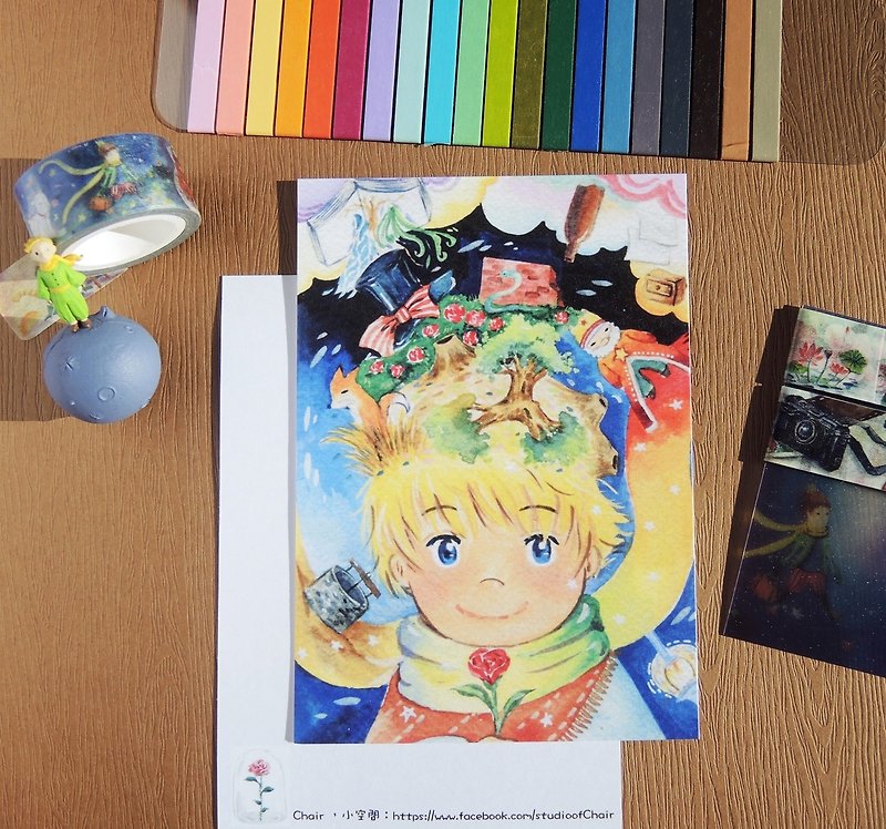 Little Prince Memories Postcard - Cards & Postcards - Paper 