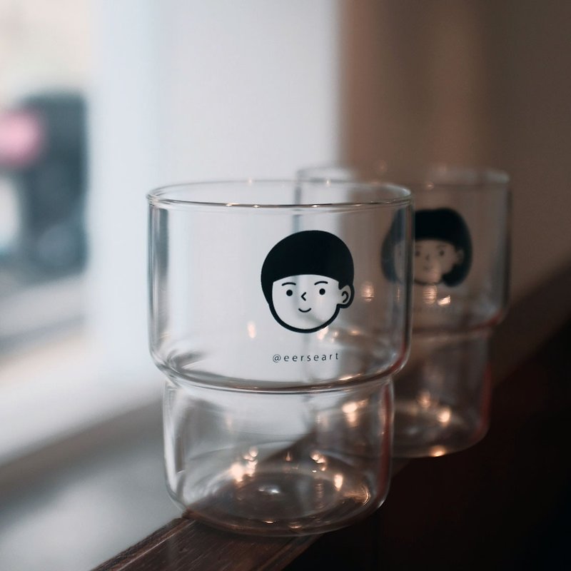 【台灣免運24H出貨】情侶積木杯一對 - Cups - Glass 