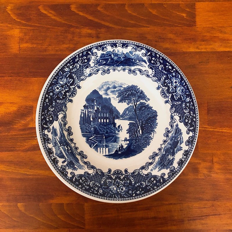 歐洲古董瓷盤收藏 C款  - 盤子/餐盤 - 瓷 