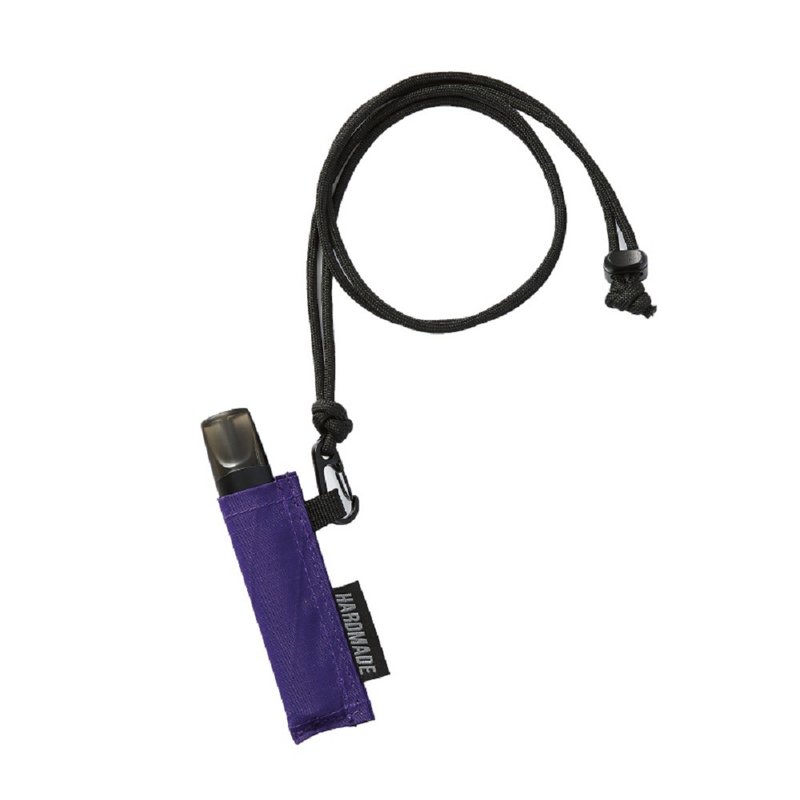 (電子タバコ/ライター) ハンギングネック保護スリーブ 携帯ストラップ 落下防止 紛失防止 - その他 - その他の素材 ブラック