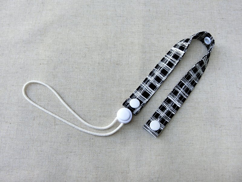 黒と白のファッション - 調節可能なロープバックルカップアンチロープ - スタイ - その他の素材 ブラック