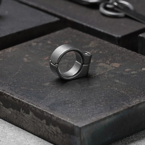 DRILLING LAB CLAMP RING TYPE A 316鋼製戒指 鋼色