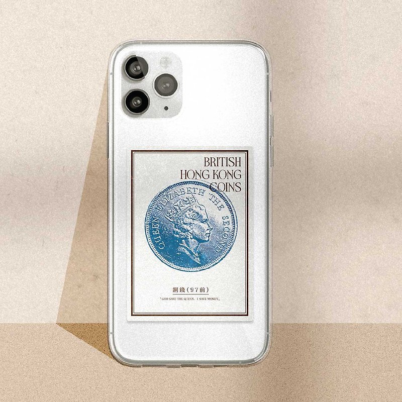香港品牌 移民禮物 British Hong Kong Coins 矽膠 iPhone 手機殼 - 手機殼/手機套 - 塑膠 