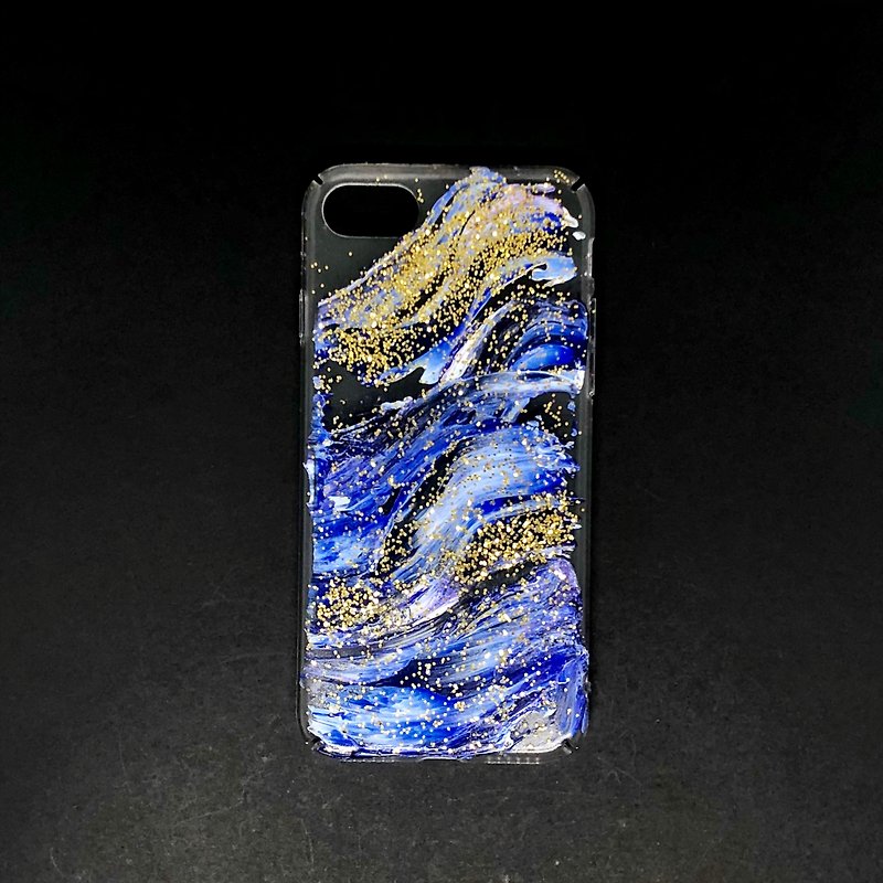 Acrylic Hand Paint Phone Case | iPhone 7/8 | FUN II - Phone Cases - Acrylic Blue