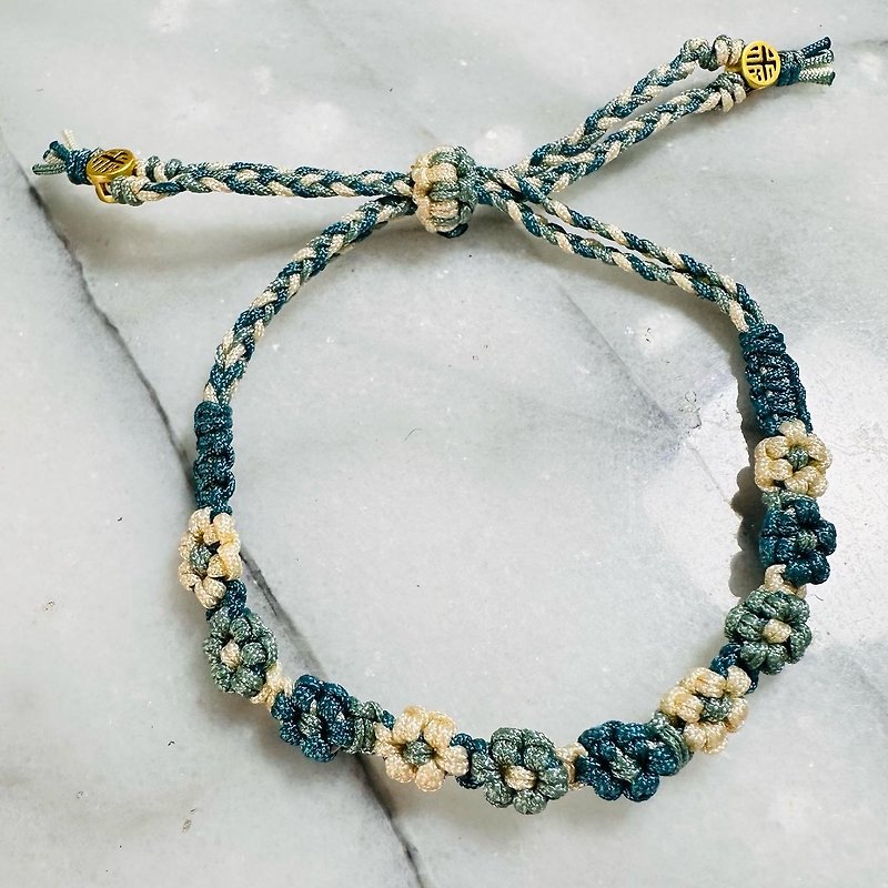2024 Rich Flower Bracelet Series/Bracelet Design/Handmade Weaving - Bracelets - Nylon 