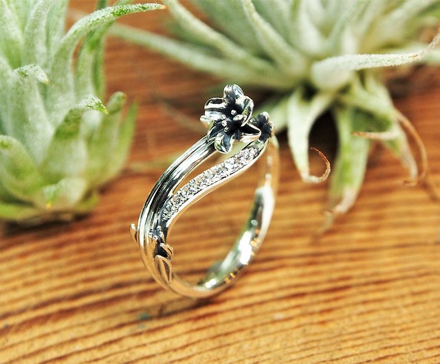 Lily/Customized Jewelry/Ring Customization/Wedding Ring  Customization/Proposal Ring/Light Jewelry - Shop element 47 jewelry studio  General Rings - Pinkoi