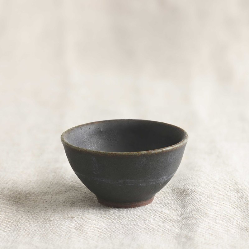 皂黑-杯 - 其他杯子 - 陶 黑色